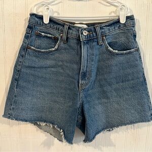 Abercrombie & Fitch Blue Jean Shorts